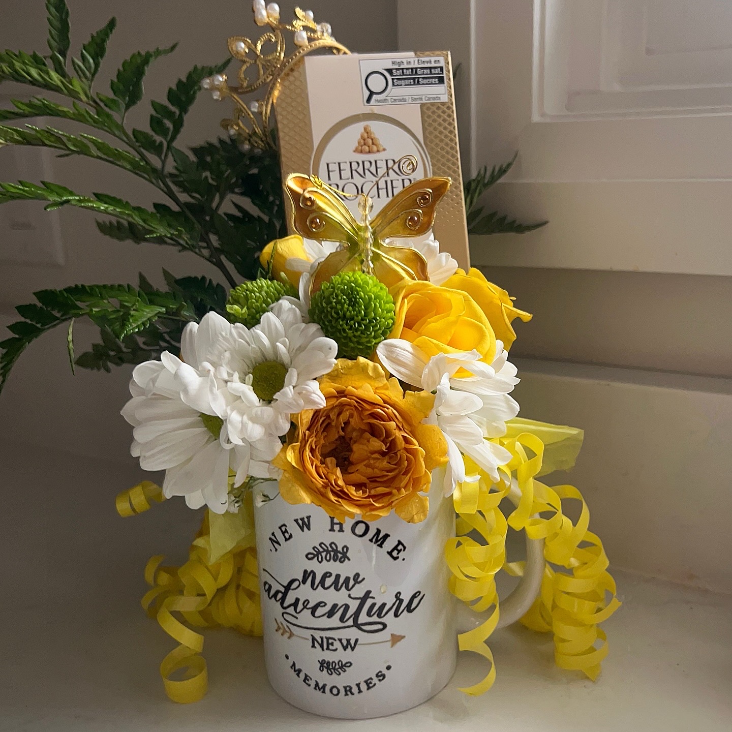 Bouquet arrangement